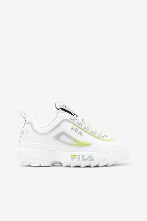 Fila Tenisky Damske Biele / Svetlo Zelene - Disruptor 2 Fs Vypredaj - Slovakia 69837-AYKE